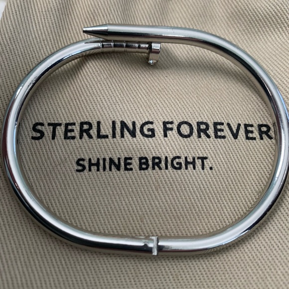sterling forever Jewelry - New Sterling Forever Shine Bright Nail Bracelet